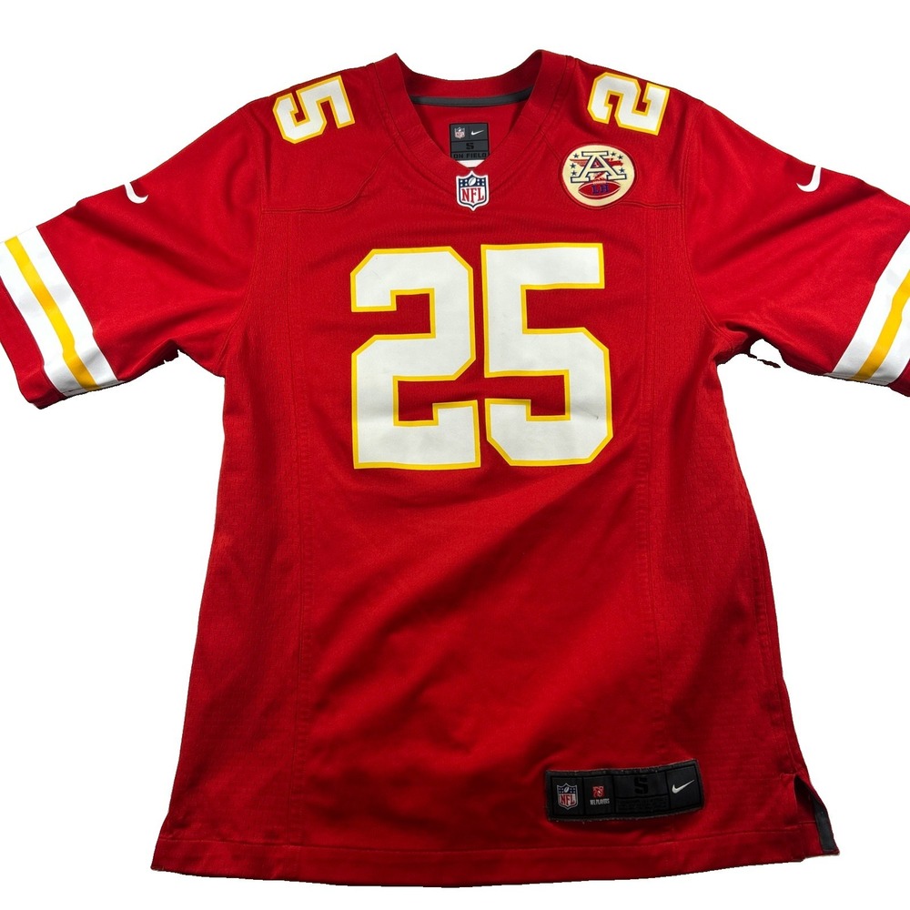 Nike Jamaal Charles Kansas City Chiefs NFL Limited Jersey Red Mens Size Small